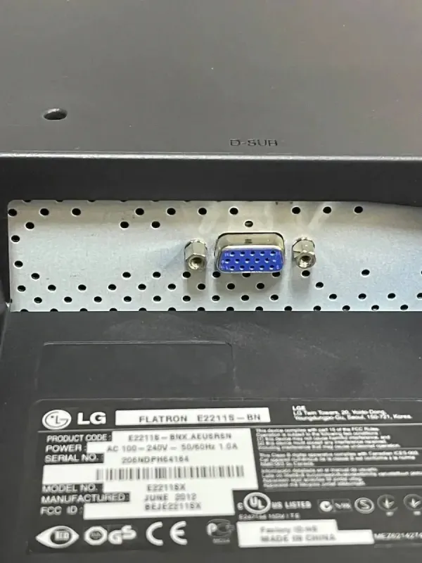 Комплект ПК: HP ProDesk 400 G1 Desktop Mini USFF / Intel Core i3-4160T (2 (4) ядра по 3.1 GHz) / 8 GB DDR3 / 256 GB SSD M.2 / Intel HD Graphics 4400 + Монітор LG Flatron E2211S-BN / 22" (1920x1080) TN / VGA б/в - зображення 12