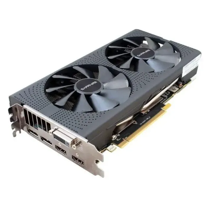 Дискретна відеокарта AMD Sapphire Radeon RX 570 Pulse, 4 GB GDDR5, 256-bit / DVI, HDMI, DisplayPort 2 кулери б/в - зображення 2