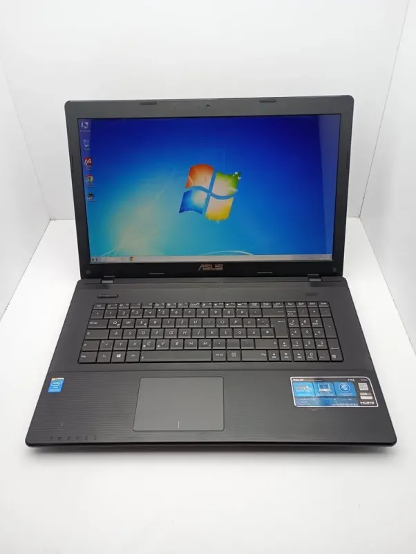 Ноутбук Asus X75 / 17.3" (1600x900) TN / Intel Pentium 2020M (2 ядра 2.4 GHz) / 6 GB DDR3 / 120 GB SSD / Intel HD Graphics / WebCam / HDMI б/в - зображення 7
