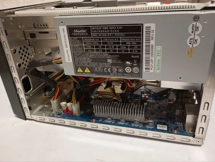 ПК Shuttle XPC Cube SH510R4 Tower / Intel Core i5-2400 (4 ядра по 3.1 - 3.4 GHz) / 8 GB DDR3 / 128 GB SSD / Intel HD Graphics 2000 б/в - зображення 6