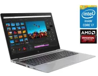 Мобільна робоча станція HP Zbook 15u G6 / 15.6" (1920x1080) IPS / Intel Core i7-8665U (4 (8) ядра по 1.9 - 4.8 GHz) / 16 GB DDR4 / 512 GB SSD / AMD Radeon Pro WX 3200, 4 GB GDDR5, 128-bit / WebCam / Win 11 Pro б/в