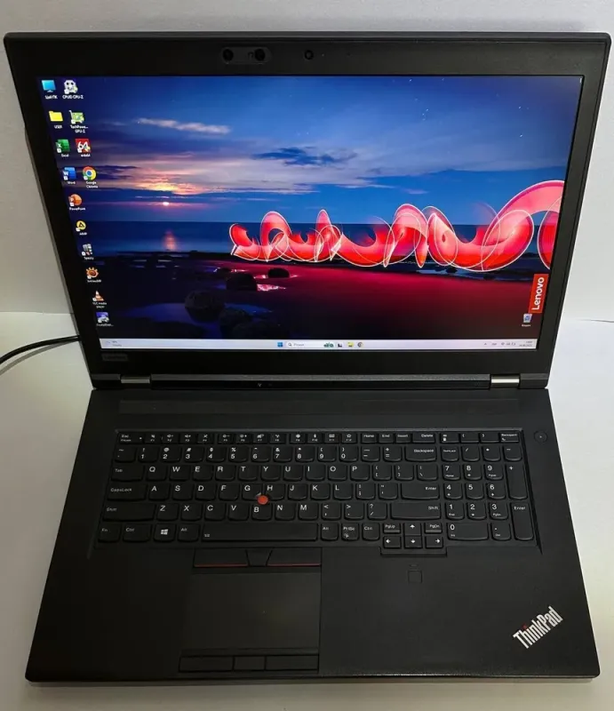 Мобільна робоча станція Lenovo ThinkPad P72 / 17,3" (1920x1080) IPS / Intel Core i7-8750H (6 (12) ядер по 2.2 - 4.1 GHz) / 16 GB DDR4 / 1000 GB SSD / nVidia Quadro P600, 4 GB GDDR5, 128-bit / WebCam б/в - зображення 2