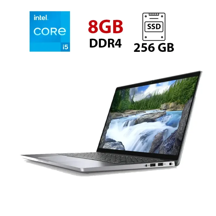 Ультрабук Dell Latitude 7410 / 14" (1920x1080) IPS / Intel Core i5-10310U (4 (8) ядра по 1.7 - 4.4 GHz) / 8 GB DDR4 / 256 GB SSD / Intel UHD Graphics / WebCam б/в - зображення 1