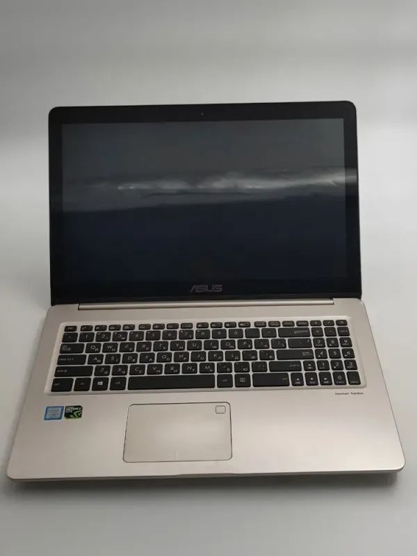 Ігровий ноутбук Б-клас ASUS N580V / 15.6" (1920x1080) IPS Touch / Intel Core i7-7700HQ (4 (8) ядра по 2.8 - 3.8 GHz) / 16 GB DDR4 / 256 GB SSD+1000 GB HDD / nVidia GeForce GTX 1050, 4 GB GDDR5, 128-bit / WebCam / Fingerprint б/в - зображення 2