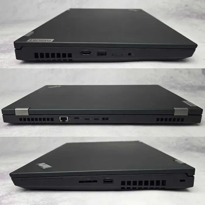 Мобільна робоча станція Lenovo ThinkPad P15 Gen 1 / 15.6" (1920x1080) IPS / Intel Core i7-10850H (6 (12) ядер по 2.7 - 5.1 GHz) / 64 GB DDR4 / 1000 GB SSD M.2 / nVidia Quadro RTX 3000, 6 GB GDDR6, 192-bit / WebCam / Win 10 Pro б/в - зображення 4