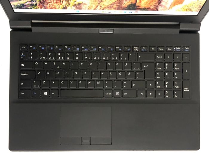 Ноутбук Clevo N350TW / 15.6" (1920x1080) IPS / Intel Core i7-8700T (6 (12) ядер по 2.4 - 4.0 GHz) / 16 GB DDR4 / 128 GB SSD + 750 HDD / Intel HD Graphics 630 / DVD-ROM / WebCam б/в - изображение 8