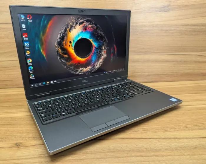 Мобільна робоча станція Dell Precision 7540 / 15.6" (1920x1080) IPS / Intel Core i7-9750H (6 (12) ядер по 2.6 - 4.5 GHz) / 32 GB DDR4 / 512 GB SSD / nVidia Quadro RTX 3000, 6 GB GDDR6, 192-bit / WebCam / Windows 10 б/в - зображення 4