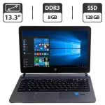 Ноутбук HP ProBook 430 G2 / 13.3" (1366x768) TN / Intel Core i5-4210U (2 (4) ядра по 1.7 - 2.7 GHz) / 8 GB DDR3 / 128 GB SSD / Intel HD Graphics 4400 / WebCam б/в
