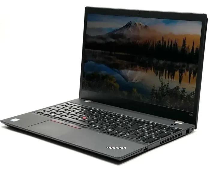 Ультрабук Б-клас Lenovo ThinkPad T590 / 15.6" (1920x1080) IPS / Intel Core i5-8265U (4 (8) ядра по 1.6 - 3.9 GHz) / 8 GB DDR4 / 256 GB SSD / nVidia GeForce MX250, 2 GB GDDR5, 64-bit / WebCam / Win 10 Pro б/в - зображення 4