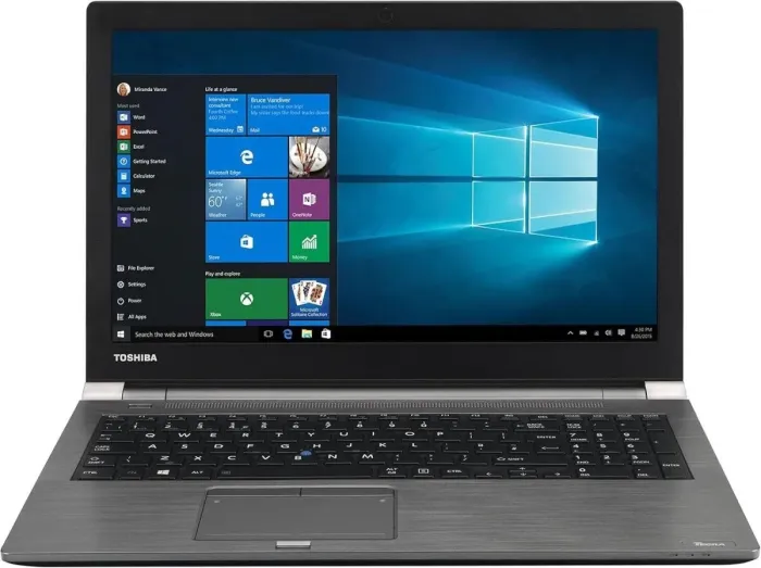 Ноутбук Toshiba Tecra Z50 / 15.6" (1920x1080) TN / Intel Core i5-6200U (2 (4) ядра по 2.3 - 2.8 GHz) / 8 GB DDR4 / 240 GB SSD / Intel HD Graphics 520 / WebCam б/в - зображення 2