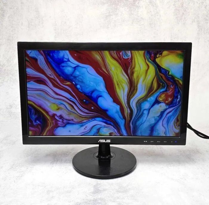 Монітор Asus VS197DE / 19" (1366x768) TN / 1x VGA / VESA 75x75 б/в - зображення 2