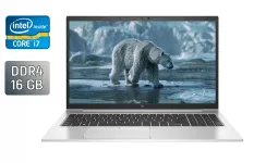 Ультрабук HP EliteBook 850 G7 / 15.6" (1920x1080) IPS / Intel Core i7-10610U (4 (8) ядра по 1.8 - 4.9 GHz) / 16 GB DDR4 / 512 GB SSD / Intel UHD Graphics / WebCam / TouchID / Windows 10 б/в