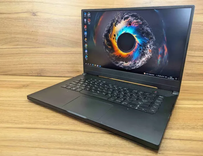 Ігровий ноутбук Б-клас Asus Zephyrus GA502D / 15.6" (1920x1080) IPS / AMD Ryzen 7 3750H (4 (8) ядер по 2.3 - 4.0 GHz) / 16 GB DDR4 / 512 GB SSD / nVidia GeForce GTX 1660 Ti, 6 GB GDDR6, 192-bit / HDMI / Windows 10 б/в - зображення 5