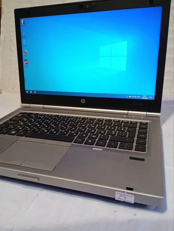 Ноутбук Б-клас HP EliteBook 8460P / 14" (1366x768) TN / Intel Core i5-2540M (2 (4) ядра по 2.6 - 3.3 GHz) / 8 GB DDR3 / 250 GB HDD / Intel HD Graphics 3000 / WebCam / DVD-ROM б/в - зображення 2