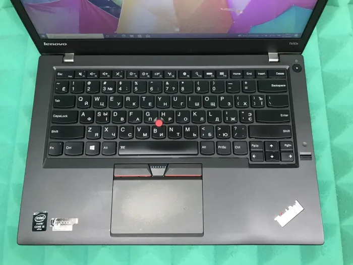 Ультрабук Б-клас Lenovo Thinkpad T450s / 14'' (1600x900) TN / Intel Core i5-5300U (2 (4) ядра по 2.3 - 2.9 GHz) / 8 GB DDR3 / 128 GB SSD / Intel HD Graphics 5500 / WebCam / miniDP б/в - зображення 4