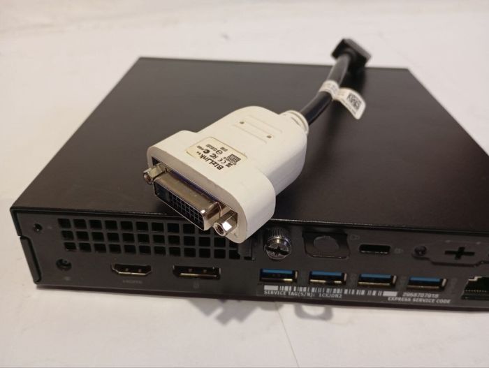 Неттоп Dell OptiPlex 7050 Micro USFF / Intel Core i3-6100T (2 (4) ядра по 3.2 GHz) / 8 GB DDR4 / 128 GB SSD / Intel HD Graphics 530 б/в - зображення 5