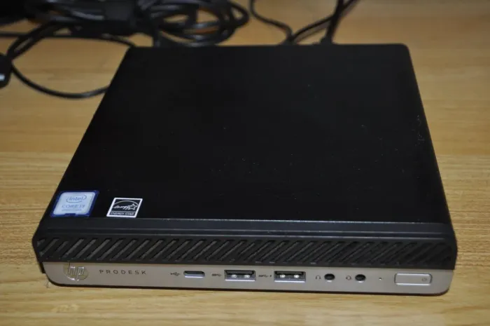 Комплект ПК: HP ProDesk 600 G4 Desktop Mini USFF / Intel Core i3-8100T (4 ядра по 3.1 GHz) / 8 GB DDR4 / 240 GB SSD / Intel UHD Graphics 630 / Wi-Fi + Монітор Б-клас AOC 2236Vwa / 22" (1920x1080) TN / VGA + Windows 11 Pro б/в - зображення 13