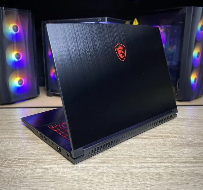 Ігровий ноутбук MSI GF65 Thin 10UE / 15.6" (1920x1080) IPS / Intel Core i7-10750H (6 (12) ядер по 2.6 - 5.0 GHz) / 16 GB DDR4 / 1000 GB SSD / nVidia GeForce RTX 3060, 6 GB GDDR6, 192-bit / WebCam б/в - зображення 6