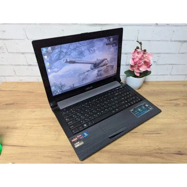 Ноутбук Asus N53T / 15.6" (1366x768) TN / AMD A6-3420M (4 ядра по 1.5 - 2.4 GHz) / 8 GB DDR3 / 256 GB SSD / AMD Radeon HD 7610M, 2 GB GDDR3, 128-bit / WebCam / DVD-ROM б/в - зображення 5