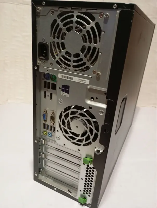 ПК Б-клас HP ProDesk 600 G1 Tower / Intel Core i5-4590 (4 ядра по 3.3 - 3.7 GHz) / 16 GB DDR3 / 240 GB SSD + 500 GB HDD / Intel HD Graphics 4600 / DVD-RW б/в - зображення 4