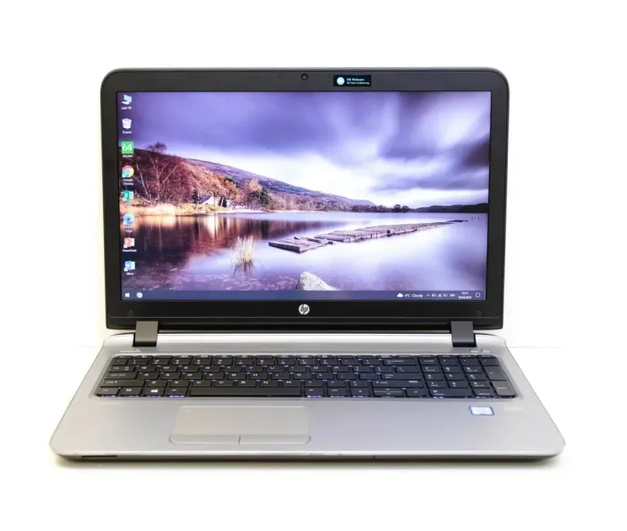 Ноутбук Б-класс HP ProBook 450 G3 / 15.6" TN / Core i5-6200U (2(4) ядра по 2.3-2.8GHz) / 4GB DDR4 / 320GB HDD / HD Graphics 520 / WebCam / VGA б/в - зображення 2