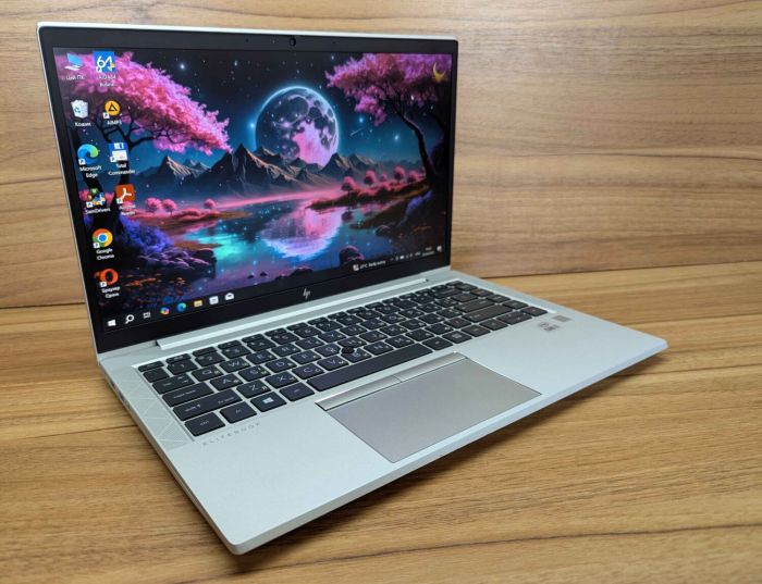 Ультрабук HP EliteBook 840 G7 / 14" (1920x1080) IPS / Intel Core i7-10610U (4 (8) ядра по 1.8 - 4.9 GHz) / 16 GB DDR4 / 512 GB SSD / Intel UHD Graphics / WebCam / TouchID / Windows 10 б/в - зображення 4
