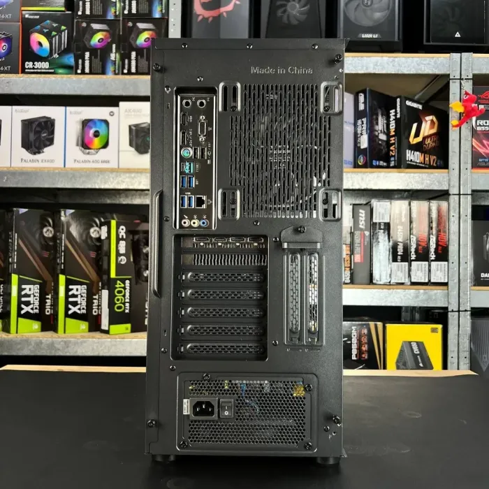 Збірка під замовлення: ігровий ПК Zalman i4 Black Tower / AMD Ryzen 7 5700X (8 (16) ядер по 3.4 - 4.6 GHz) / 16 GB DDR4 / 500 GB SSD M.2 + 2000 GB SSD M.2 / AMD Radeon RX 5700 XT, 8 GB GDDR6, 256-bit / 650W б/в - зображення 7