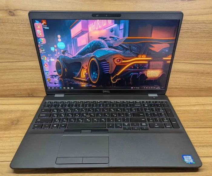 Ультрабук Б-клас Dell Latitude 5500 / 15.6" (1920x1080) IPS Touch / Intel Core i5-8365U (4 (8) ядра по 1.6 - 4.1 GHz) / 16 GB DDR4 / 512 GB SSD / Intel UHD Graphics / WebCam / Windows 10 б/в - зображення 2