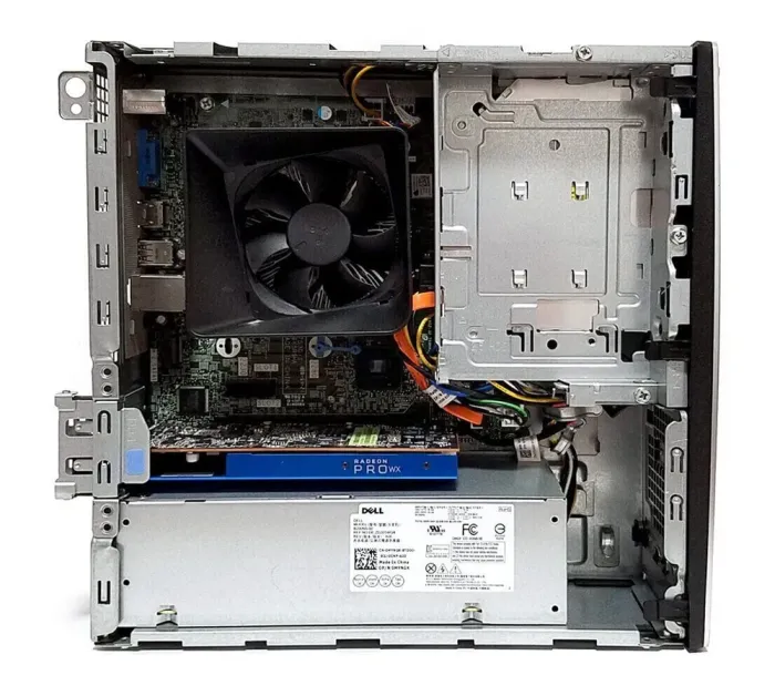 Комп'ютер Dell Inspiron 3470 SFF / Intel Core i3-8100 (4 ядра по 3.6 GHz) / 16 GB DDR4 / 256 GB SSD M.2 / AMD Radeon Pro WX 3100, 4 GB GDDR5, 128-bit / Win 10 Home б/в - зображення 4