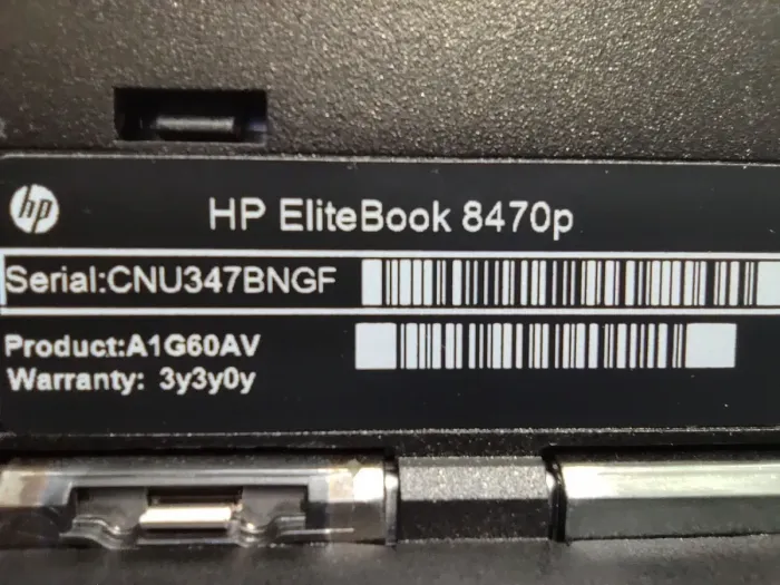 Ноутбук HP EliteBook 8470p / 14" (1366x768) TN / Intel Core i5-3230M (2 (4) ядра по 2.6 - 3.2 GHz) / 4 GB DDR3 / 320 GB HDD / Intel HD Graphics 4000 / WebCam б/в - зображення 9
