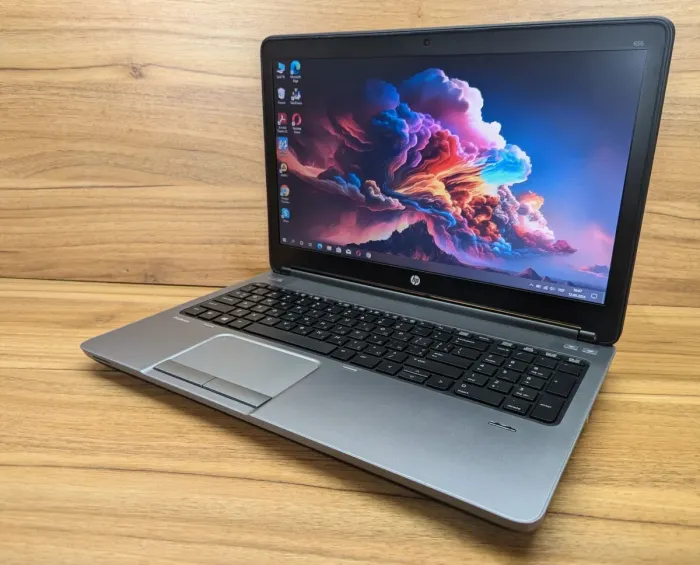 Ноутбук Б-клас HP ProBook 655 G1 / 15.6" (1366x768) TN / AMD A6-5350M (2 ядра по 2.9 - 3.5 GHz) / 8 GB DDR3 / 240 GB SSD / AMD Radeon HD 8450G / WebCam / Fingerprint / Windows 10 б/в - зображення 5