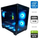 Ігровий ПК AeroCool Dryft Tower / Intel Core i5-9500 (6 ядер по 3,0 - 4,4 ГГц) / 16 ГБ DDR4 / 500 ГБ SSD M.2 + 1000 ГБ HDD / nVidia GeForce GTX 1080 Ti, 11 ГБ GDDR5X, 352-bit / 550 Вт б/в