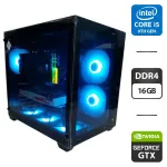 Ігровий ПК AeroCool Dryft Tower / Intel Core i5-9500 (6 ядер по 3,0 - 4,4 ГГц) / 16 ГБ DDR4 / 500 ГБ SSD M.2 + 1000 ГБ HDD / nVidia GeForce GTX 1080 Ti, 11 ГБ GDDR5X, 352-bit / 550 Вт б/в