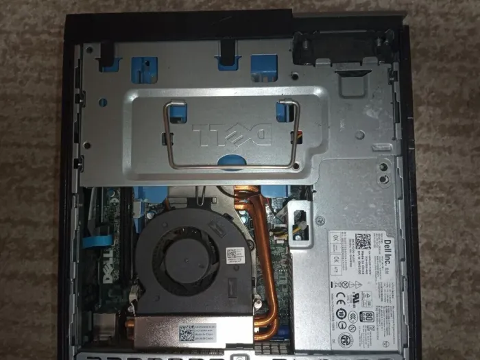 Неттоп Б-клас Dell OptiPlex 7010 USFF / Intel Core i5-3570S (4 ядра по 3.1 - 3.8 GHz) / 8 GB DDR3 / 240 GB SSD / Intel HD Graphics 2500 б/в - зображення 4