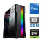 Ігровий ПК Tower / Intel Core i5-11400F (6(12) ядер по 2.6-4.4 GHz) / 32GB DDR4 / 1000 GB SSD / nVidia GeForce RTX 3060, 12 GB GDDR6, 192-bit