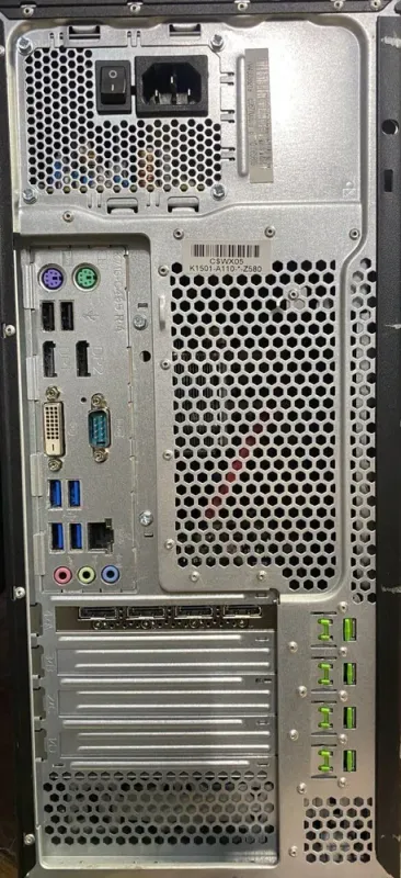 Комп'ютер Fujitsu Esprimo P756 E90 Tower / Intel Core i7-6700 (4 (8) ядра по 3,4 - 4,0 ГГц) / 16 ГБ DDR4 / 256 ГБ SSD / nVidia Quadro M2000, 4 ГБ GDDR5, 128-біт / DVD-ROM б/в - зображення 4