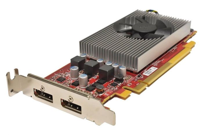 Дискретна відеокарта AMD Radeon RX 550, 2 GB GDDR5, 64-bit / DisplayPort / SFF б/в - зображення 2