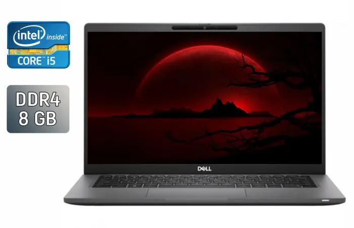 Ультрабук Dell Latitude 7420 / 14" (1920x1080) IPS / Intel Core i5-1135G7 (4 (8) ядра по 2.4 - 4.2 GHz) / 8 GB DDR4 / 512 GB SSD / Intel Iris Xe Graphics / WebCam / TouchID б/в - зображення 1