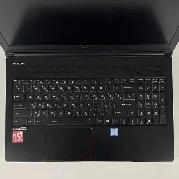 Ігровий ноутбук Б-клас MSI GS63 Stealth 8RE / 15.6" (1920x1080) IPS / Intel Core i7-8750H (6 (12) ядер по 2.2 - 4.1 GHz) / 16 GB DDR4 / 512 GB SSD / nVidia GeForce GTX 1060, 6 GB GDDR5, 192-bit / WebCam / HDMI б/в - зображення 3