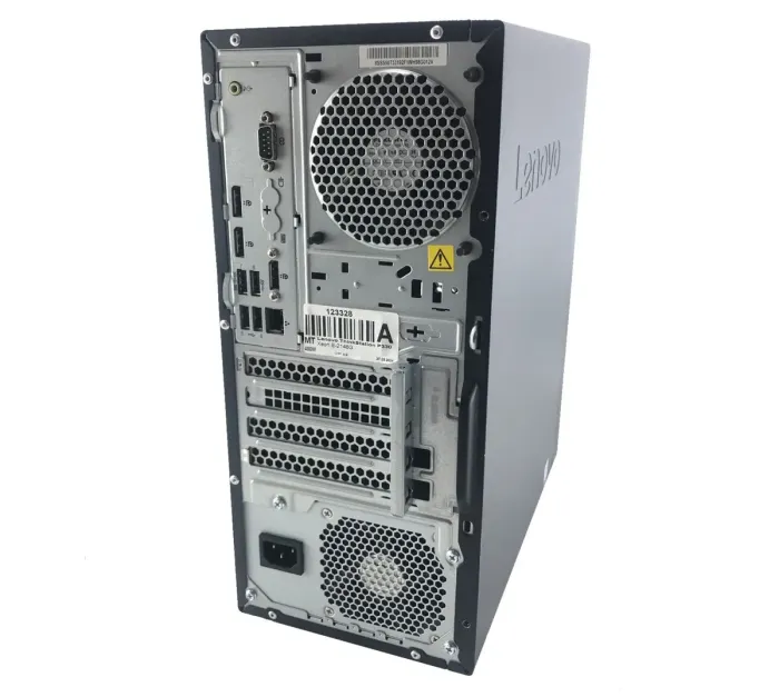Ігровий ПК Lenovo ThinkStation P330 Tower / Intel Core i5-8400 (6 ядер 2,8 - 4,0 ГГц) / 16 ГБ DDR4 / 240 ГБ SSD + 1000 ГБ HDD / nVidia GeForce GTX 1060, 3 ГБ DDR5 192 біт / DVI, DP, HDMI б/в - зображення 3