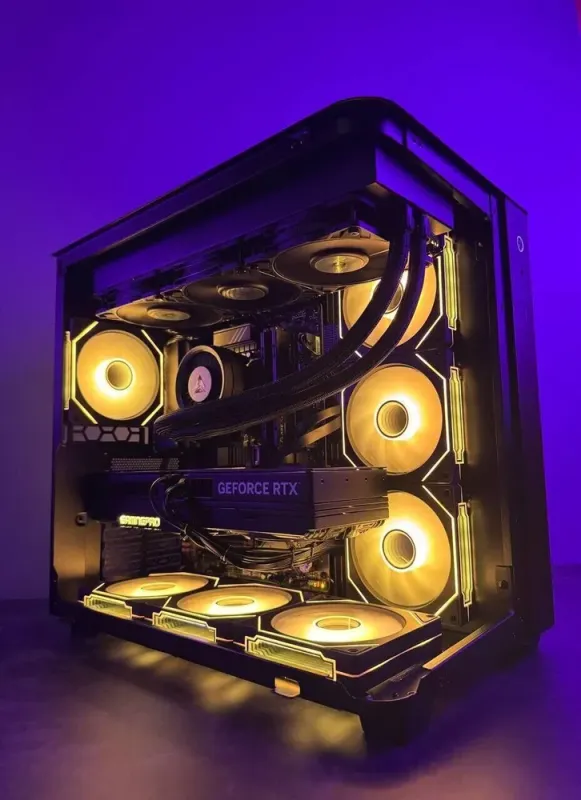 Ігровий ПК Tower / Intel Core i9-14900K (24 (32) ядра по 3,2 - 6,0 ГГц) / 64 ГБ DDR5 / 2000 ГБ SSD / nVidia GeForce RTX 5090, 32 ГБ GDDR7, 512-bit / 1200 Вт - зображення 5