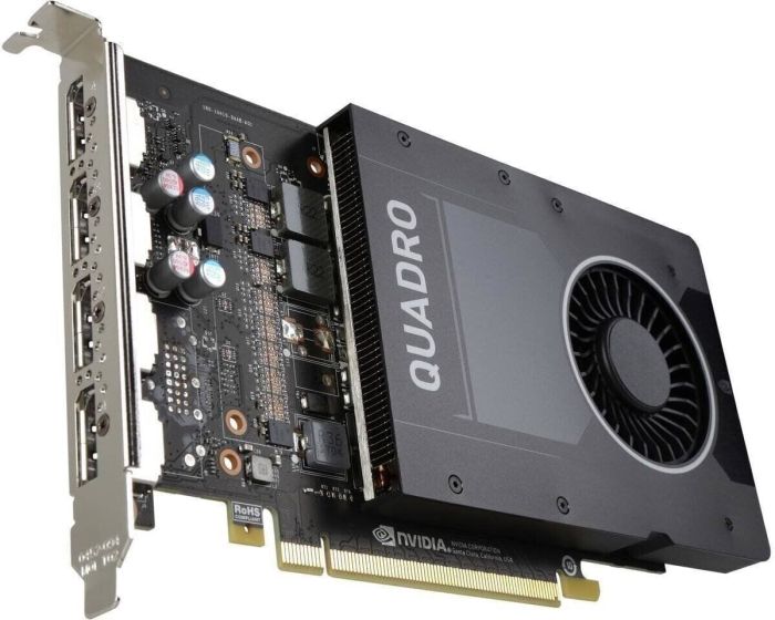 Дискретна відеокарта nVidia Quadro P2200, 5 ГБ GDDR5X, 160-біт / 4x DisplayPort б/в - изображение 1