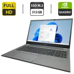 Мобільна робоча станція Б-класу HP ZBook Fury 15 G8 / 15,6" (1920x1080) IPS / Intel Core i7-11850H (8 (16) ядер по 2.1 - 4.8 GHz) / 32 GB DDR4 / 512 GB SSD M.2 / nVidia Quadro T1200, 4 GB GDDR6, 128-bit / WebCam б/в