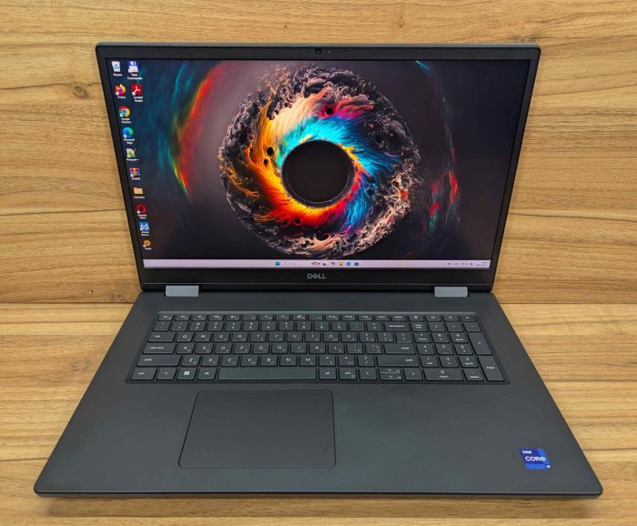Мобільна робоча станція Dell Precision 7770 / 17,3" (1920x1080) IPS / Intel Core i9-12950HX (16 (24) ядер по 3,6 - 5,0 ГГц) / 64 ГБ DDR5 / 1000 ГБ SSD / nVidia RTX A4500, 16 ГБ GDDR6, 256-біт / WebCam / Windows 11 б/в - зображення 2