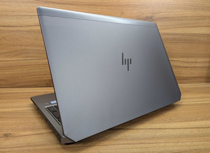 Мобільна робоча станція класу B HP zBook 15 G6 / 15,6" (1920x1080) IPS / Intel Core i7-9750H (6 (12) ядер по 2,6 - 4,5 ГГц) / 16 ГБ DDR4 / 480 ГБ SSD + 256 ГБ SSD / nVidia Quadro T2000, 4 ГБ GDDR5, 128-біт / Веб-камера / Сканер відбитків пальців / Win б/в - зображення 9