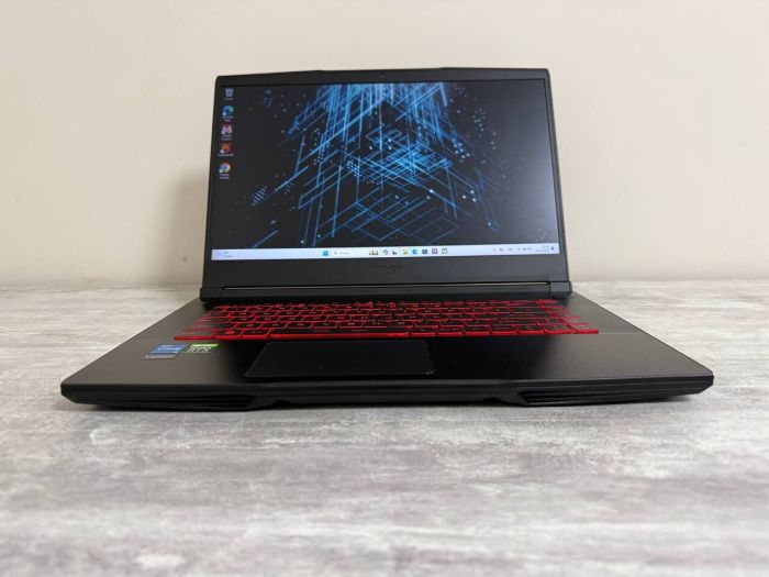 Ігровий ноутбук MSI GF63 Thin 11UC / 15,6" (1920x1080) IPS / Intel Core i5-11400H (6 (12) ядер по 2,7 - 4,5 ГГц) / 16 ГБ DDR4 / 512 ГБ SSD / nVidia GeForce RTX 3050, 4 ГБ GDDR6, 128-біт / WebCam / Win 11 Home б/в - зображення 3