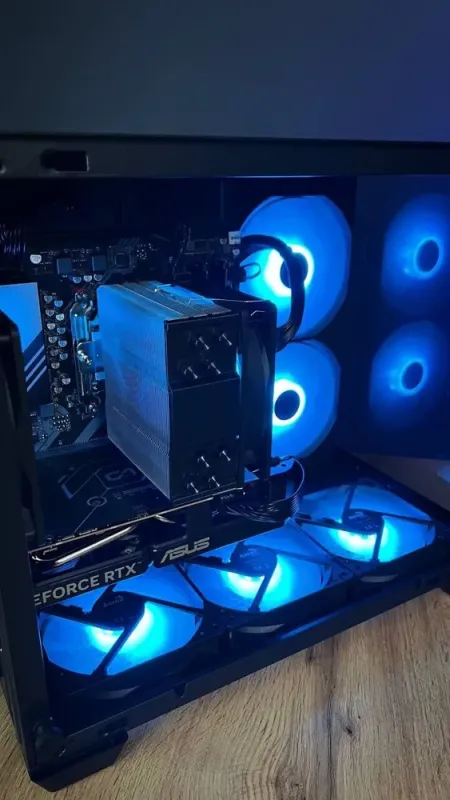 Збірка на замовлення: ігровий ПК AeroCool Dryft Mini Tower / AMD Ryzen 5 7500F (6 (12) ядер по 3,7 - 5,0 ГГц) / 32 ГБ DDR5 / 1000 ГБ SSD M.2 / nVidia GeForce RTX 5060, 8 ГБ GDDR7, 128-bit / 650 Вт - зображення 7