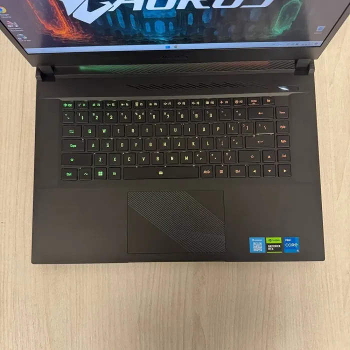 Ігровий ноутбук Б-класу Gigabyte Aorus 15 X5LF / 15.6" (1920x1080) IPS / Intel Core i5-13500H (12 (16) ядер по 3,5 - 4,7 ГГц) / 16 ГБ DDR5 / 512 ГБ SSD / nVidia GeForce RTX 4050, 6 ГБ GDDR6, 96-біт / WebCam б/в - зображення 7