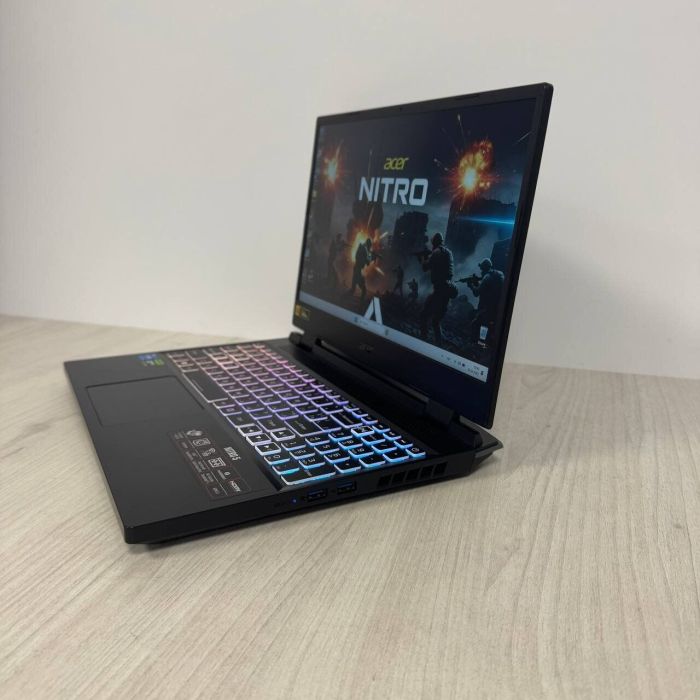 Ігровий ноутбук Б-класу Acer Nitro 5 AN515-58 / 15,6" (1920x1080) IPS / Intel Core i5-12450H (8 (12) ядер по 2,0 - 4,4 ГГц) / 16 ГБ DDR5 / 1000 ГБ SSD NVMe / nVidia GeForce RTX 3050, 4 ГБ GDDR6, 128-біт / WebCam б/в - зображення 5