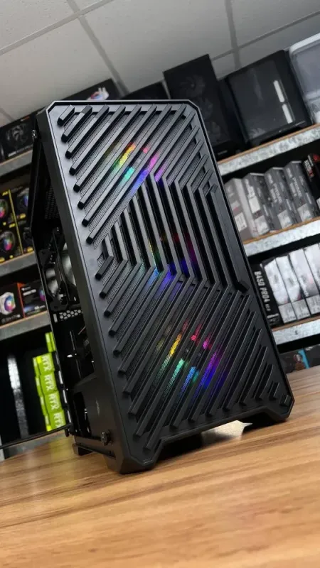 Збірка під замовлення: ігровий ПК 1stPlayer Trilobite T5 Black Tower / AMD Ryzen 7 5700X (8 (16) ядер по 3.4 - 4.6 GHz) / 32 GB DDR4 / 1000 GB SSD M.2 / nVidia GeForce RTX 3070, 8 GB GDDR6, 256-bit / 650W б/в - зображення 3
